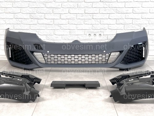 Передний бампер M Paket BMW 5 Series G30 G31 LCI 2020-2023