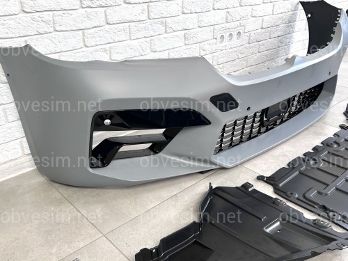 Передний бампер M5 F90 стиль BMW 5 Series G30 G31 LCI 2020-2023