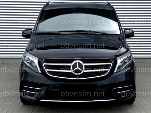 Бампер передний AMG Mercedes V Class Vito Metris W447 2014-2023
