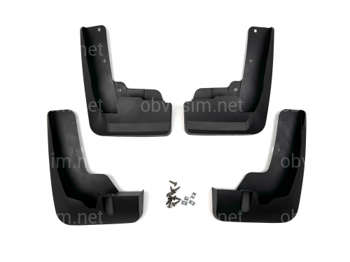 Брызговики Infiniti QX60 2021+, комплект 4шт.