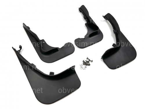 Брызговики Mercedes-Benz B Class W245 2006-2011, комплект 4шт.