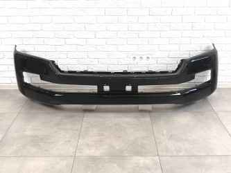Бампер передний Toyota Land Cruiser 200 2015-2022, цвет черный 202