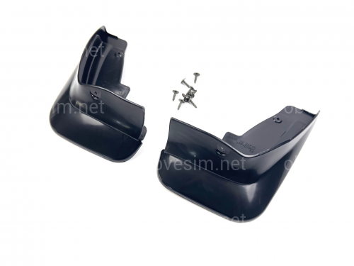 Брызговики передние Subaru Forester 2006-2008, комплект 2шт