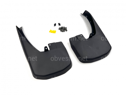 Брызговики задние Nissan Navara 2005-2014, комплект 2шт.