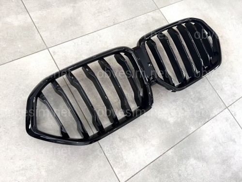 Решетка радиатора ноздри M-Performance для BMW X6 G06 2019- черный глянец
