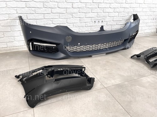 Передний бампер M Paket BMW 5 Series G30 G31 2017-2020