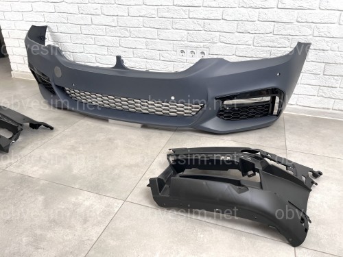Передний бампер M Paket BMW 5 Series G30 G31 2017-2020