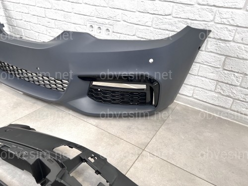 Передний бампер M Paket BMW 5 Series G30 G31 2017-2020
