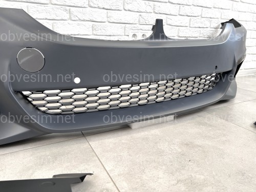 Передний бампер M Paket BMW 5 Series G30 G31 2017-2020