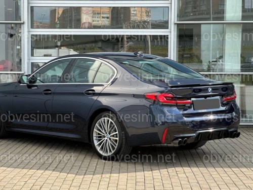 Комплект обвеса рестайлинг в стиле M5 LCI 2020+ для BMW 5 series G30 2016-2020