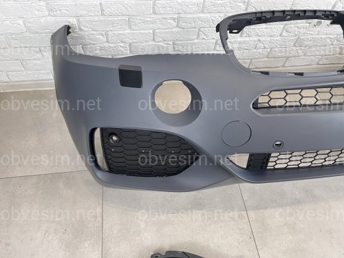 Передний бампер M-Tech для BMW X5 F15 2013-2018