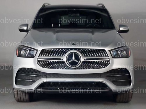Обвес AMG Line Mercedes GLE V167 2019-2022  (решетка, передний / задний бампера)