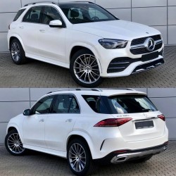 Обвес AMG Line Mercedes GLE V167 2019-2022  (решетка, передний / задний бампера)