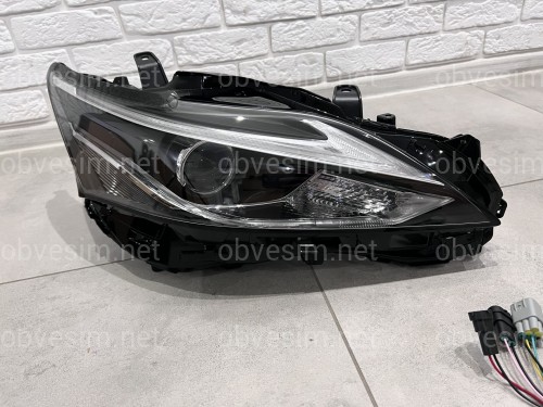 FULL LED фары в стиле рестайлинг 2017- для Lexus CT 2010-2021, комплект 2шт.