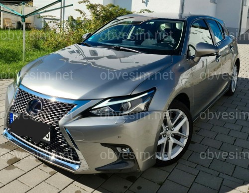 FULL LED фары в стиле рестайлинг 2017- для Lexus CT 2010-2021, комплект 2шт.