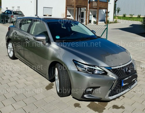 FULL LED фары в стиле рестайлинг 2017- для Lexus CT 2010-2021, комплект 2шт.