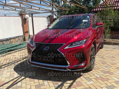 Бампер передний комплектный F-Sport Lexus RX 2019-2022