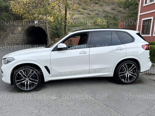 Накладки на пороги M-paket BMW X5 G05 / X5M F95 2019-