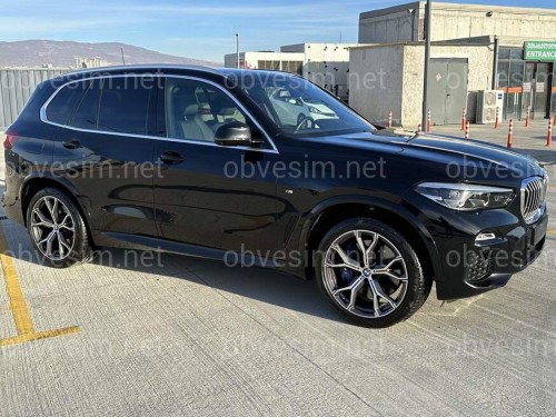 Накладки на пороги M-paket BMW X5 G05 / X5M F95 2019-