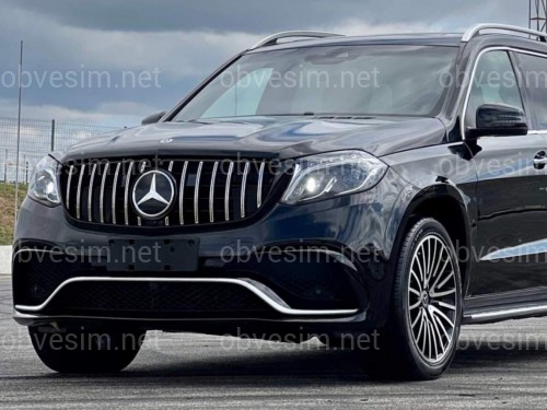 Комплект обвеса GLS63 AMG Mercedes-Benz GLS class X166 2015-2018