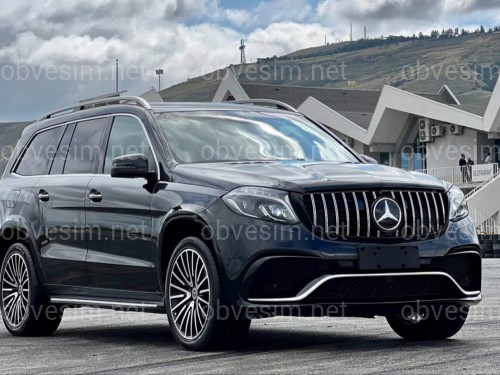 Комплект обвеса GLS63 AMG Mercedes-Benz GLS class X166 2015-2018