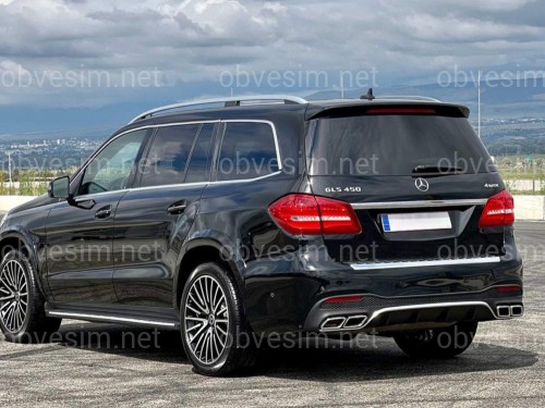 Комплект обвеса GLS63 AMG Mercedes-Benz GLS class X166 2015-2018