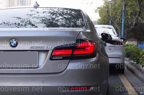 Задние фонари стиль рестайлинг G30 2020+ для BMW 5 series F10 2010-2016, комплект 4шт.