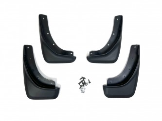 Брызговики Volvo S40 2009-2012 рестайлинг, комплект 4 шт.