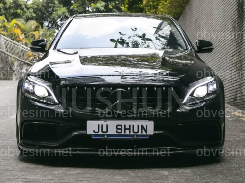 FULL LED фары Mercedes-Benz C-class W205 2014-2021