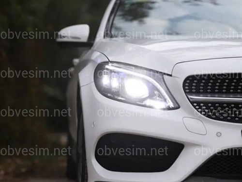 FULL LED фары Mercedes-Benz C-class W205 2014-2021