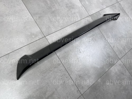 Спойлер козырек Hyundai I 30 2007-2011 хэтчбек ABS пластик, цвет черный глянец