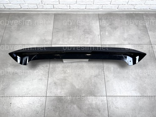 Спойлер козырек Hyundai I 30 2007-2011 хэтчбек ABS пластик, цвет черный глянец