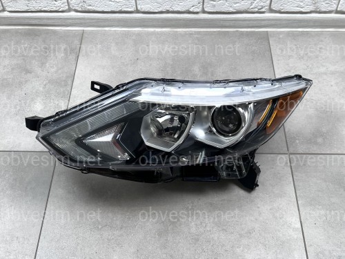 Левая фара галоген Nissan Rogue Sport 2015-2019