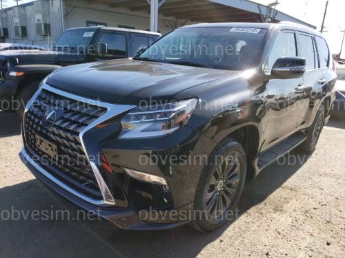 Решетка радиатора Lexus GX 460 2014-2019 в стиле рестайлинг 2020+