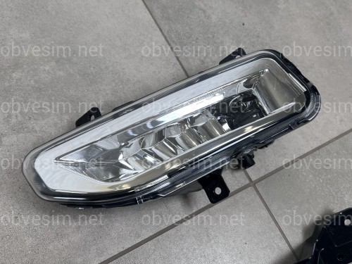 LED противотуманные фары Nissan X-Trail T32 / Rogue 2017-2020 (полный установочный комплект)