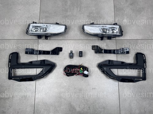 Противотуманные фары галоген Nissan X-Trail T32 / Rogue 2017-2020 (полный установочный комплект)