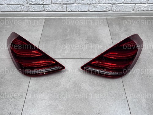 Задние фонари Mercedes-Benz S-class W222 2013-2020 2шт.