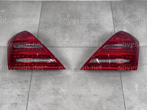 Задние фонари рестайлинг для Mercedes-Benz S-class W221 2005-2013 2шт.