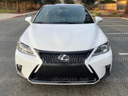 Бампер передний F-Sport Lexus CT 200h 2010-2021