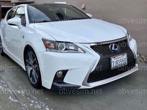 Бампер передний F-Sport Lexus CT 200h 2010-2021
