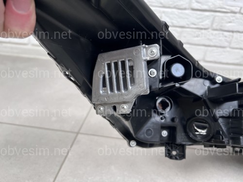 ДХО левая фара верхняя Nissan Rogue T33 2021+