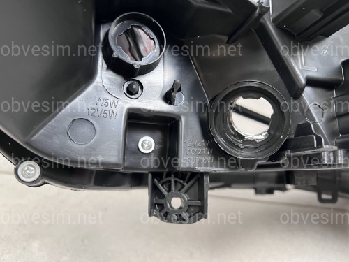 ДХО левая фара верхняя Nissan Rogue T33 2021+