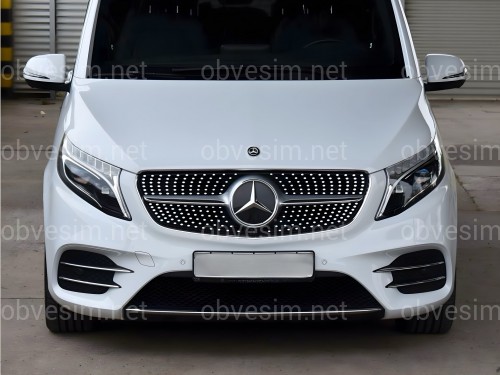 Обвес AMG Diamond (передний / задний бампер) Mercedes V Class Vito Metris W447 2014-2023