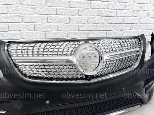 Бампер передний AMG Diamond Mercedes V Class Vito Metris W447 2014-2023