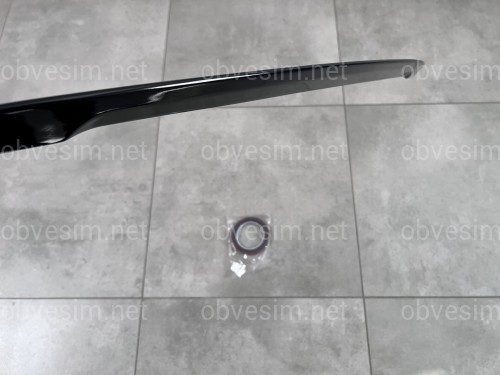 Спойлер лип M Performance BMW 4 series F36 2013-2020 ABS пластик, черный глянец