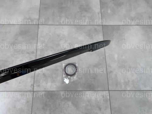 Спойлер лип M Performance BMW 4 series F36 2013-2020 ABS пластик, черный глянец