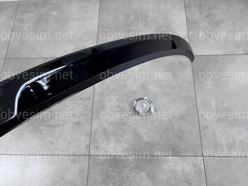 Спойлер лип M Performance BMW 4 series F32 2013-2020 ABS пластик, черный глянец