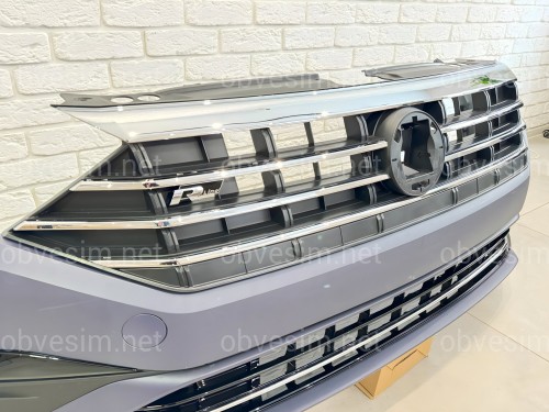 Передний бампер в сборе R-Line для Volkswagen Jetta 7 2018-2022