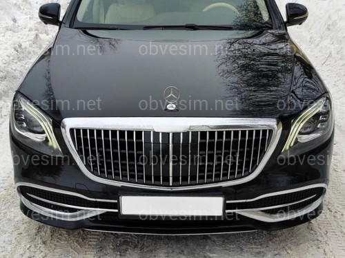 Решетка радиатора Maybach для Mercedes-Benz S-class W222 2013-2020