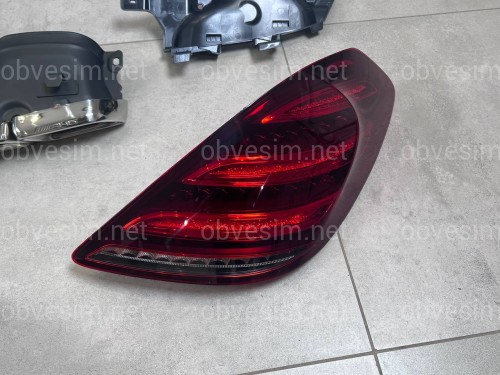 Комплект рестайлинга AMG S63 2018+ для Mercedes S Class W222 2013-2017